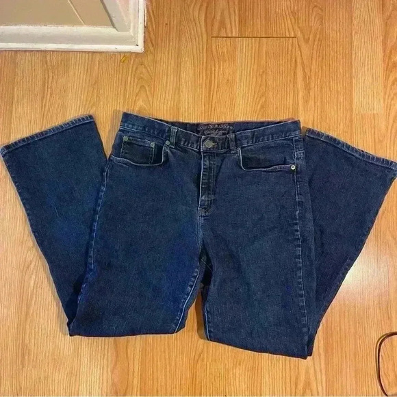 Ralph Lauren size 12 regular classic bootcut blue jeans excellent condition - Picture 1 of 8